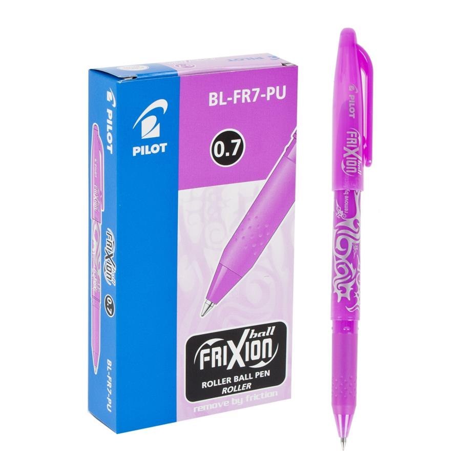 PIÓRO KULKOWE PURPUROWE 0.7FRIXION PILOT BL-FR7-PU